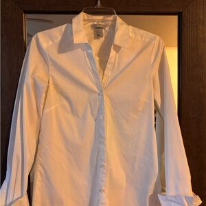 Ladies H&M Classic White Shirt Size 6
